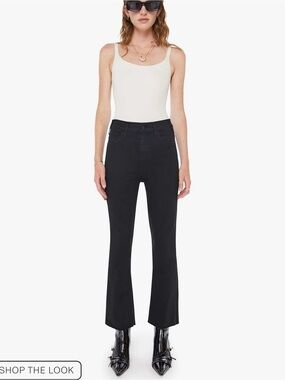 Mother The Hustler Ankle Fray Jeans Color Not Guilty Size 30 $228